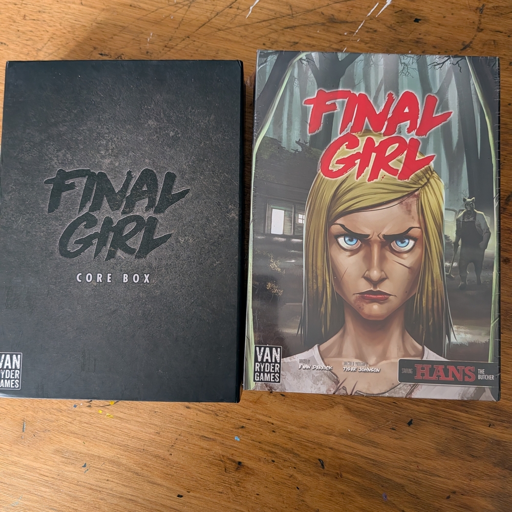 Final Girl Board Game - Black and Multicolor
